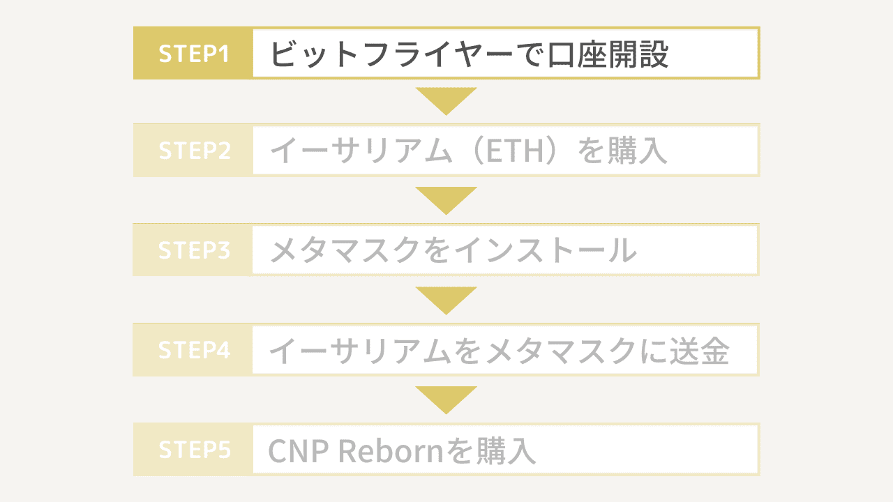 CNP Rebornの買い方1