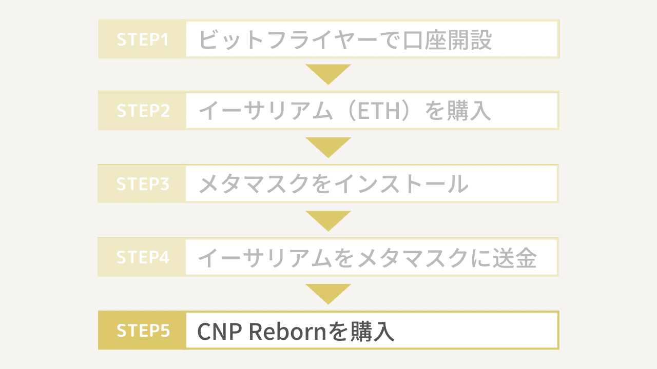 CNP Rebornの買い方5