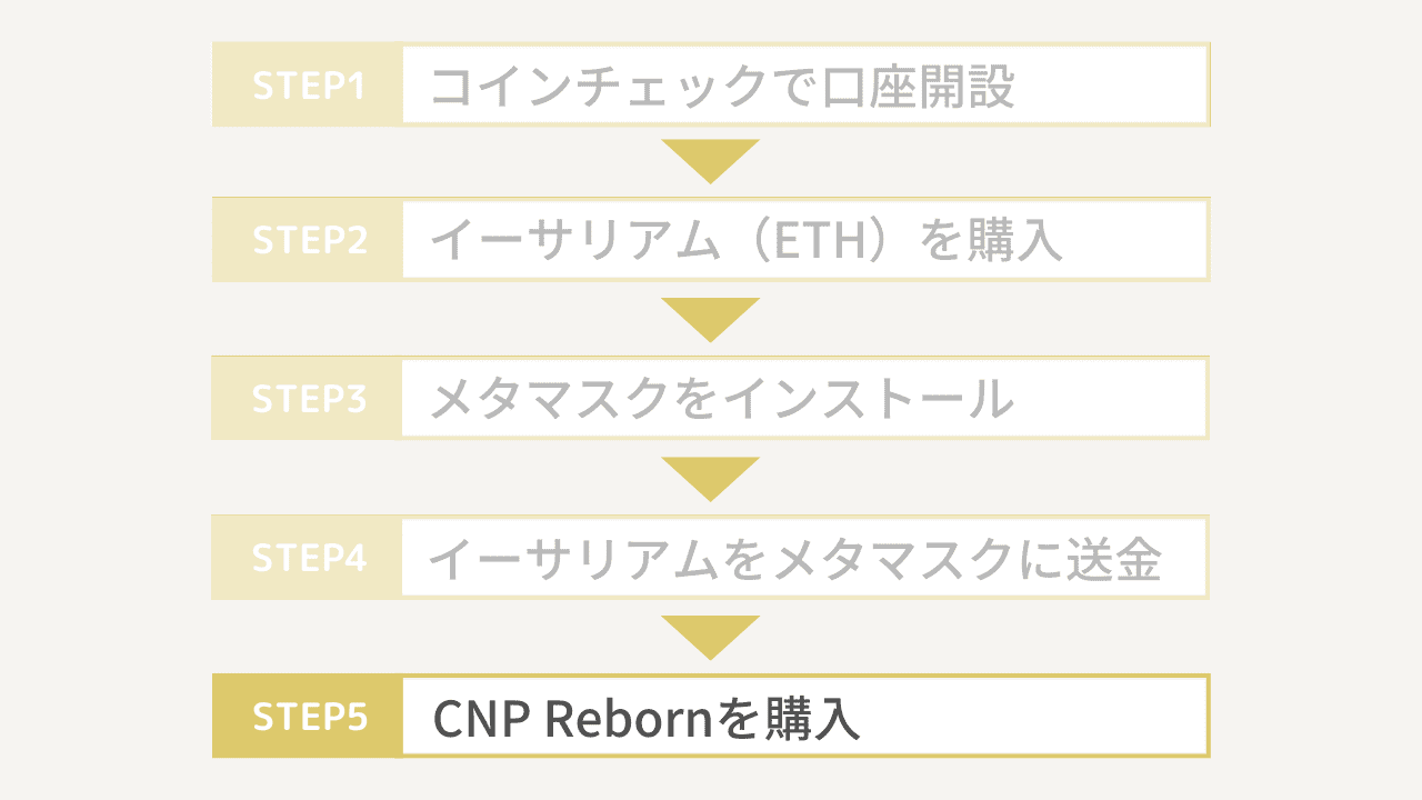 CNP Rebornの買い方5